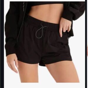 Women's Black Athletic Shorts